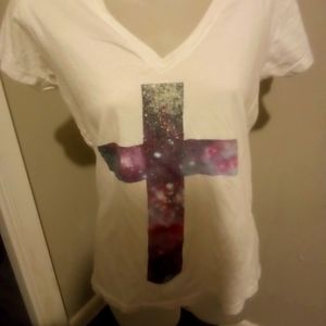 rue21 Cross Tee Sz M